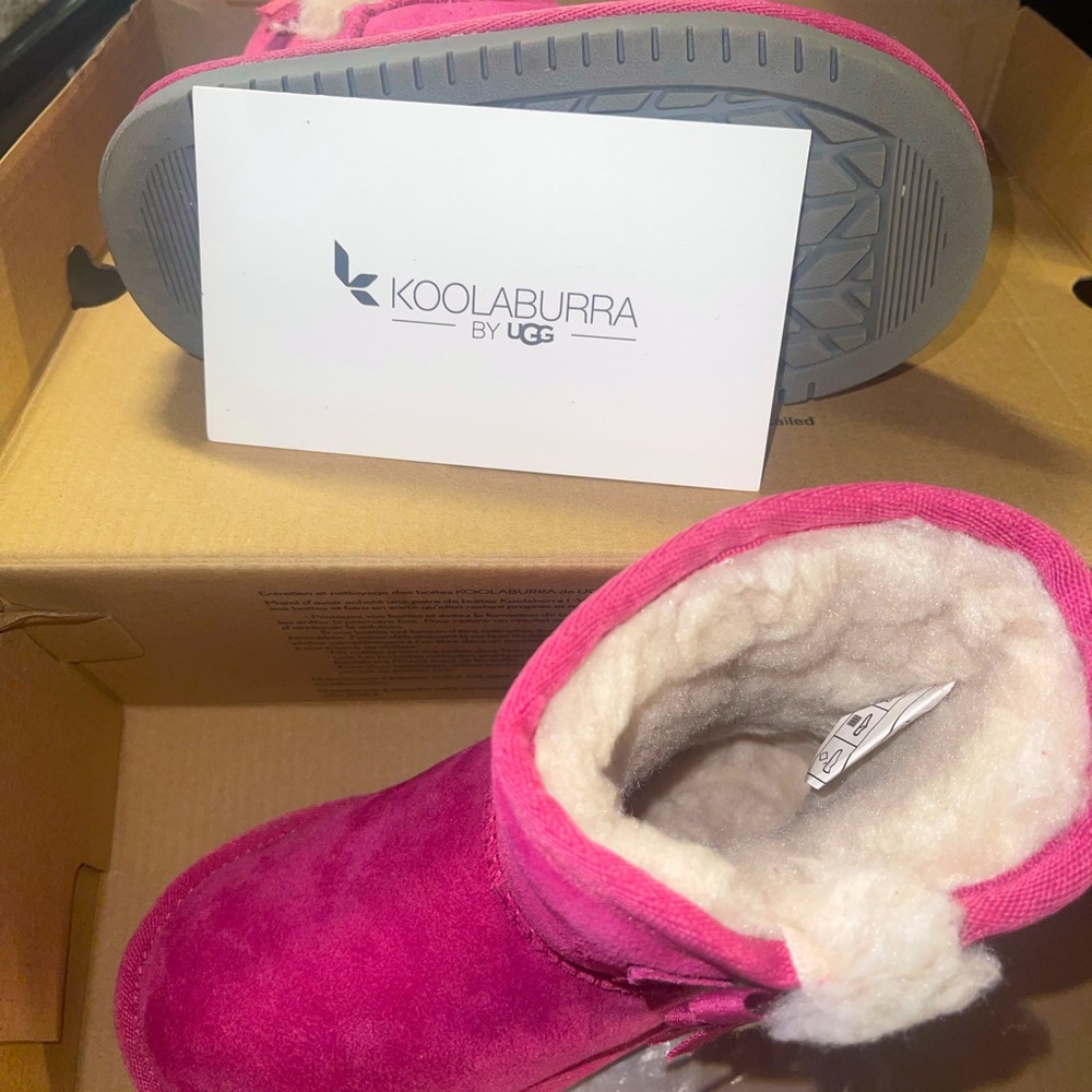 Pink Victoria Koolaburra by Ugg boots